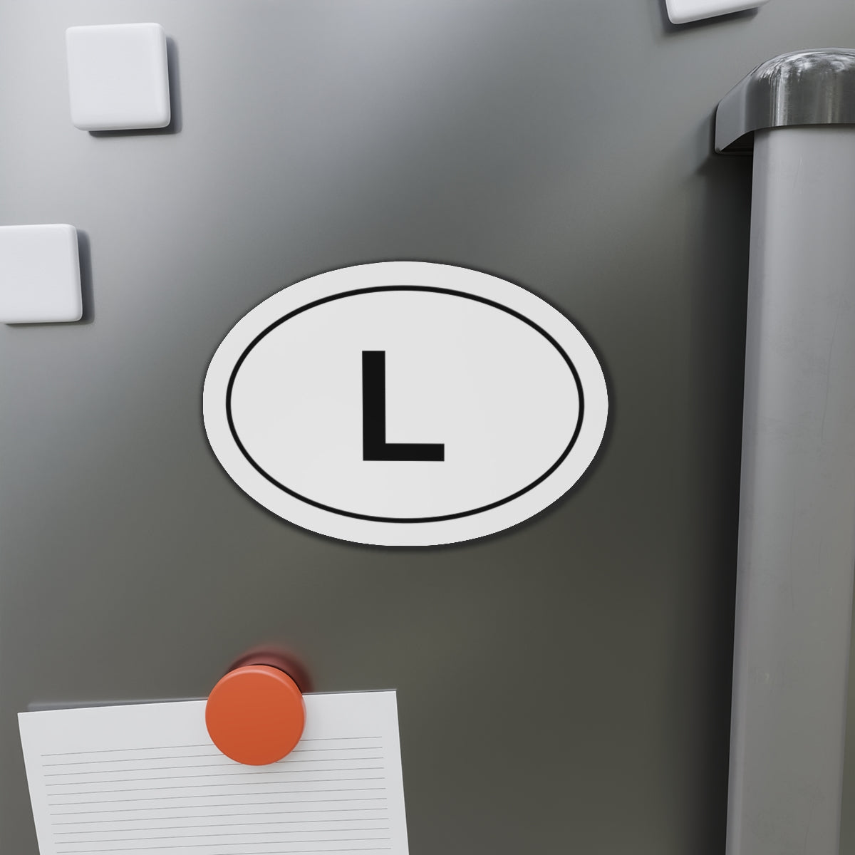 L - Loss, Losing, Loser Oval Magnet