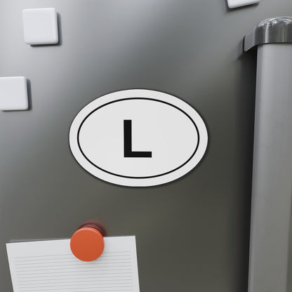 L - Loss, Losing, Loser Oval Magnet