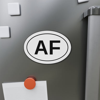 AF - As F*** Oval Magnet