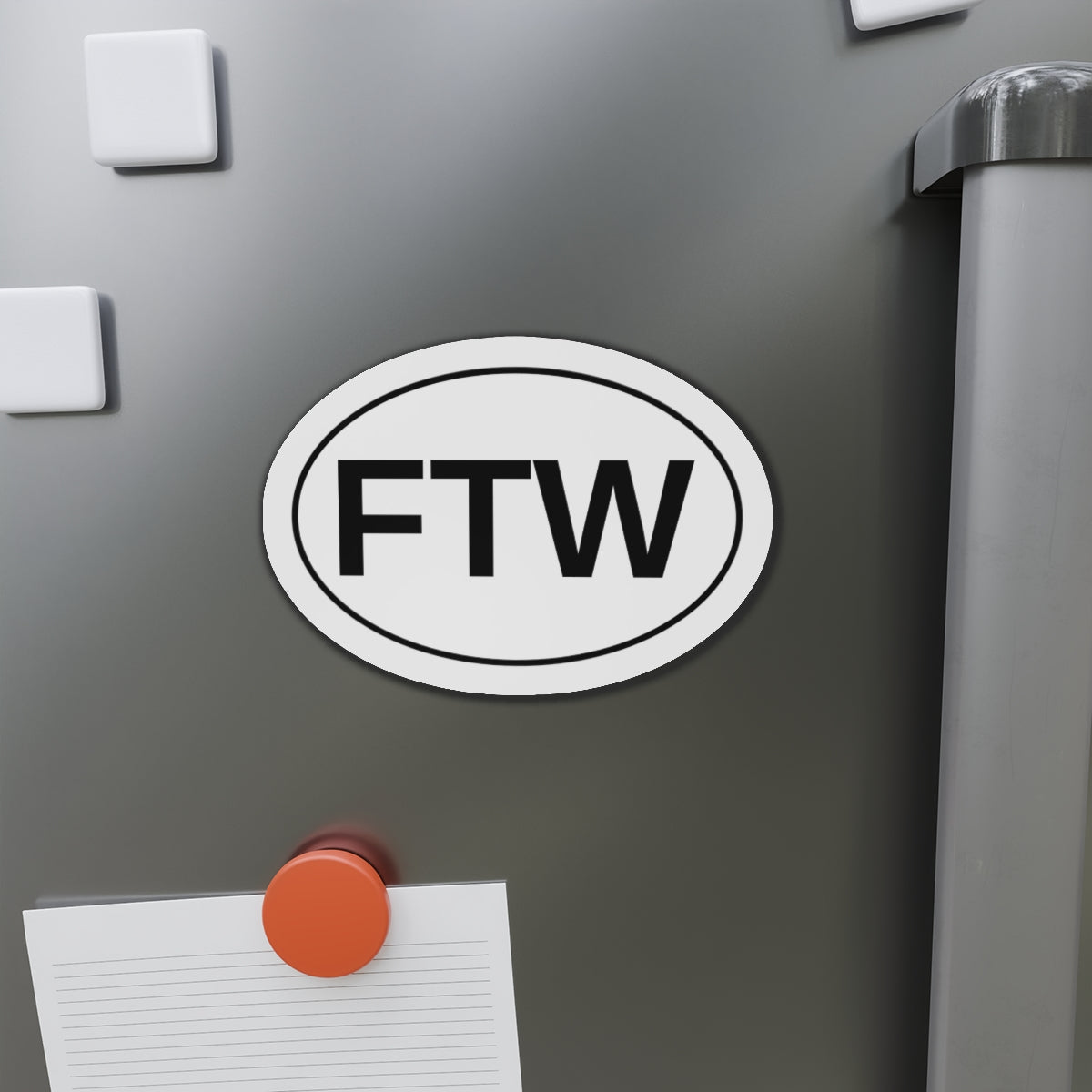 FTW - For The Win Oval Magnet