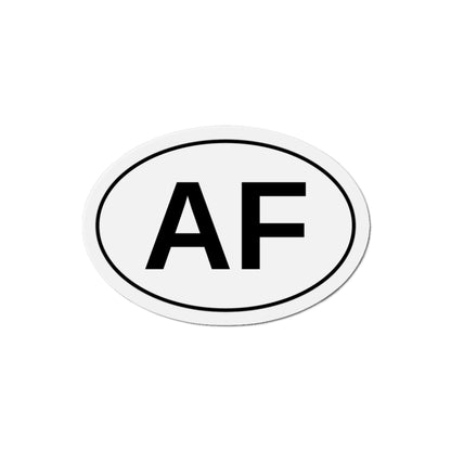 AF - As F*** Oval Magnet