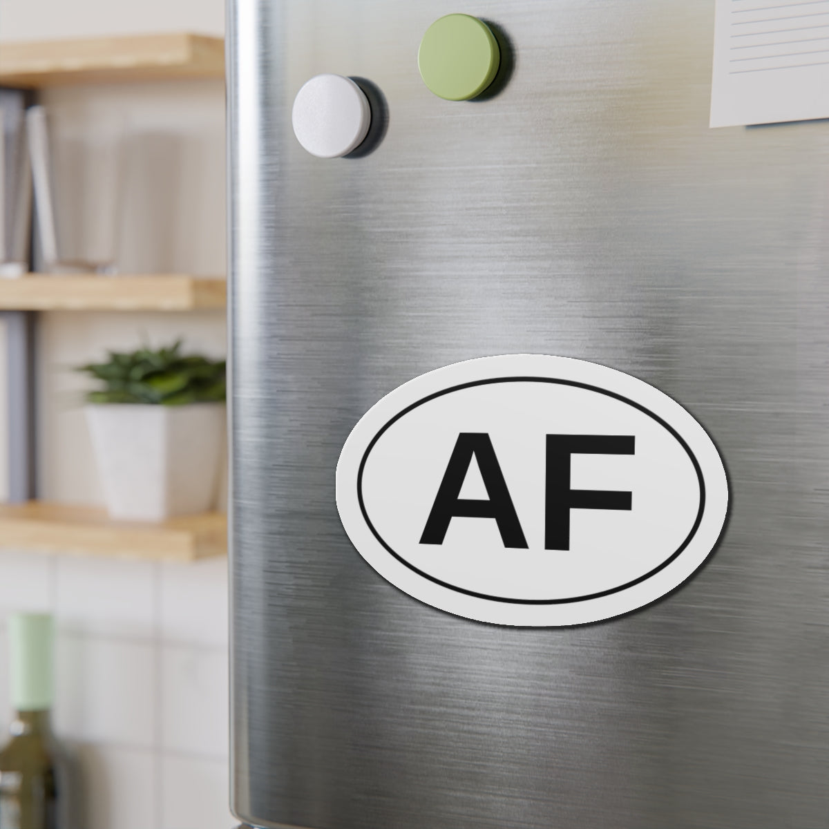 AF - As F*** Oval Magnet
