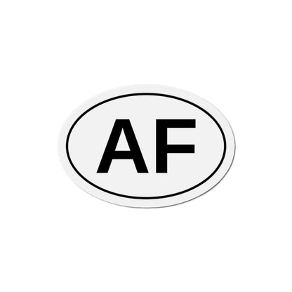 AF - As F*** Oval Magnet