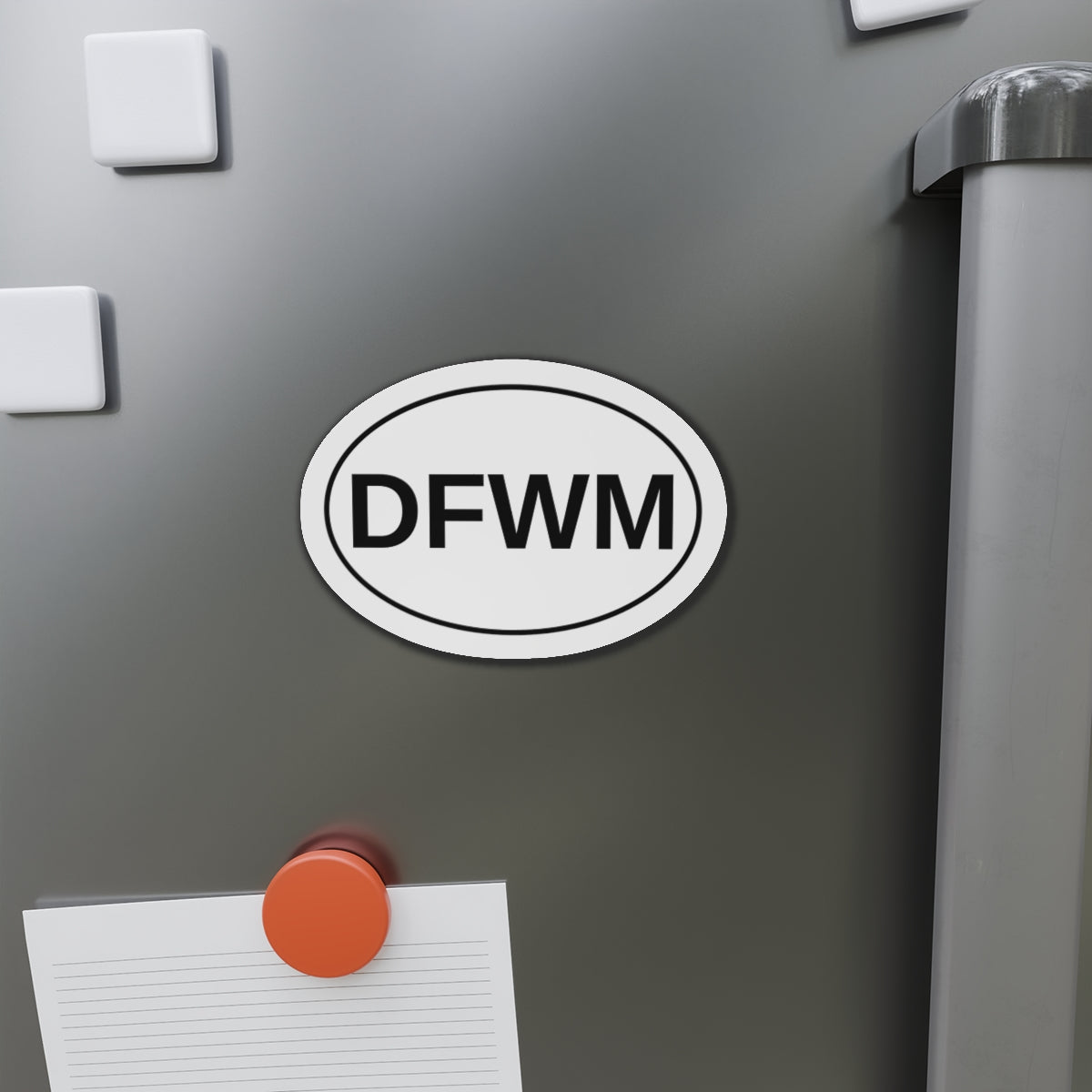 DFWM - Don't F*** With Me Oval Magnet