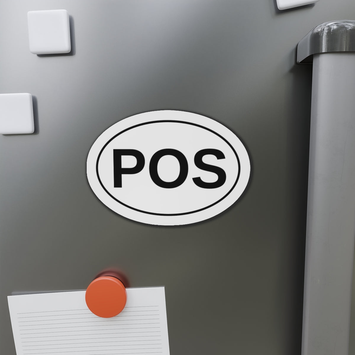 POS - Piece of S*** Oval Magnet